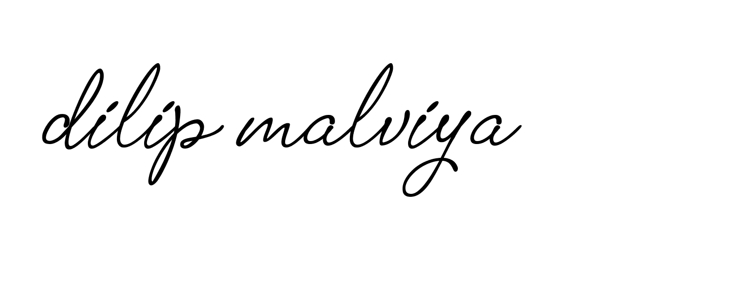 Signature of dilip-malviya