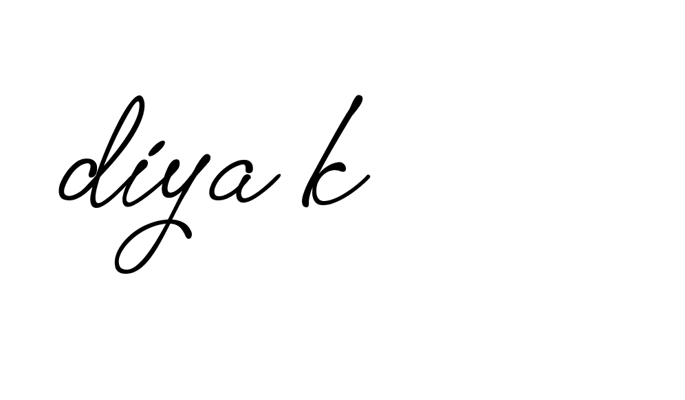 Signature of diya-k