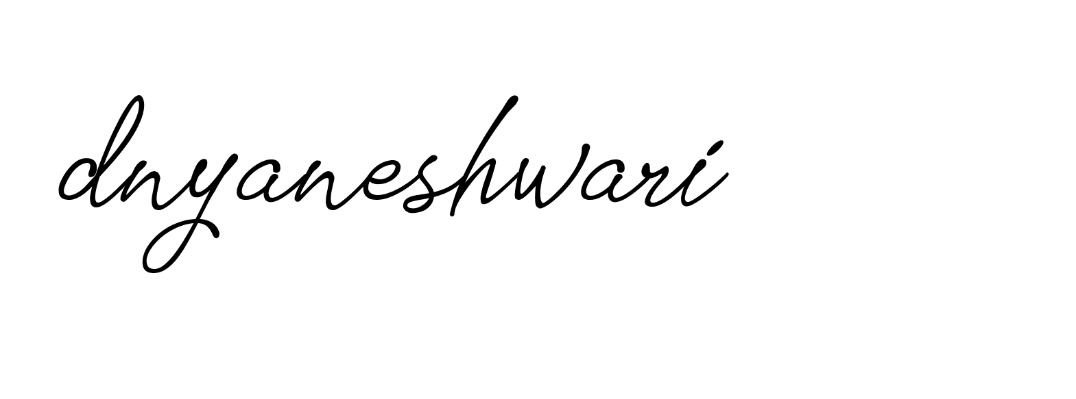 Signature of dnyaneshwari-