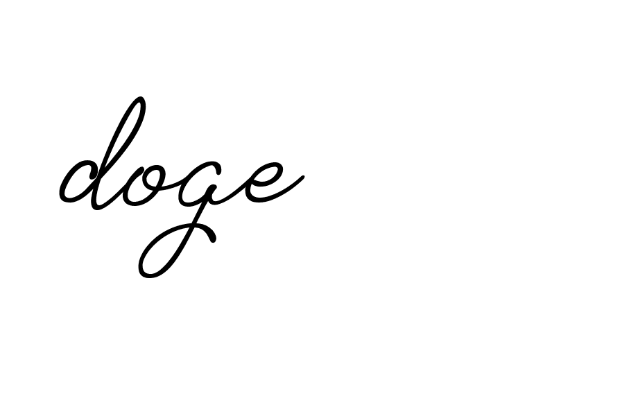 Signature of doge