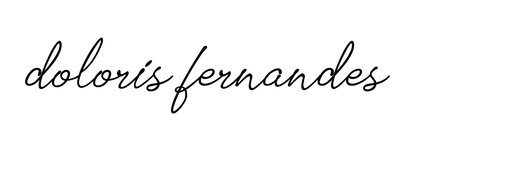 Signature of doloris-fernandes