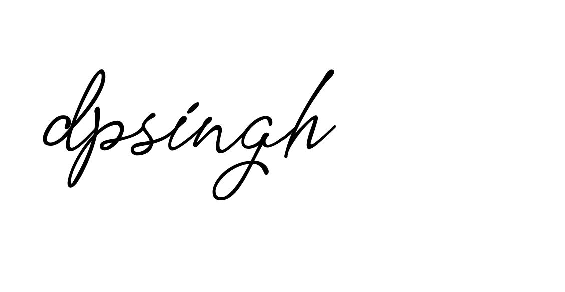 Signature of dpsingh