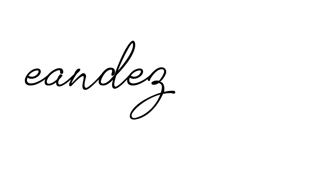 Signature of eandez