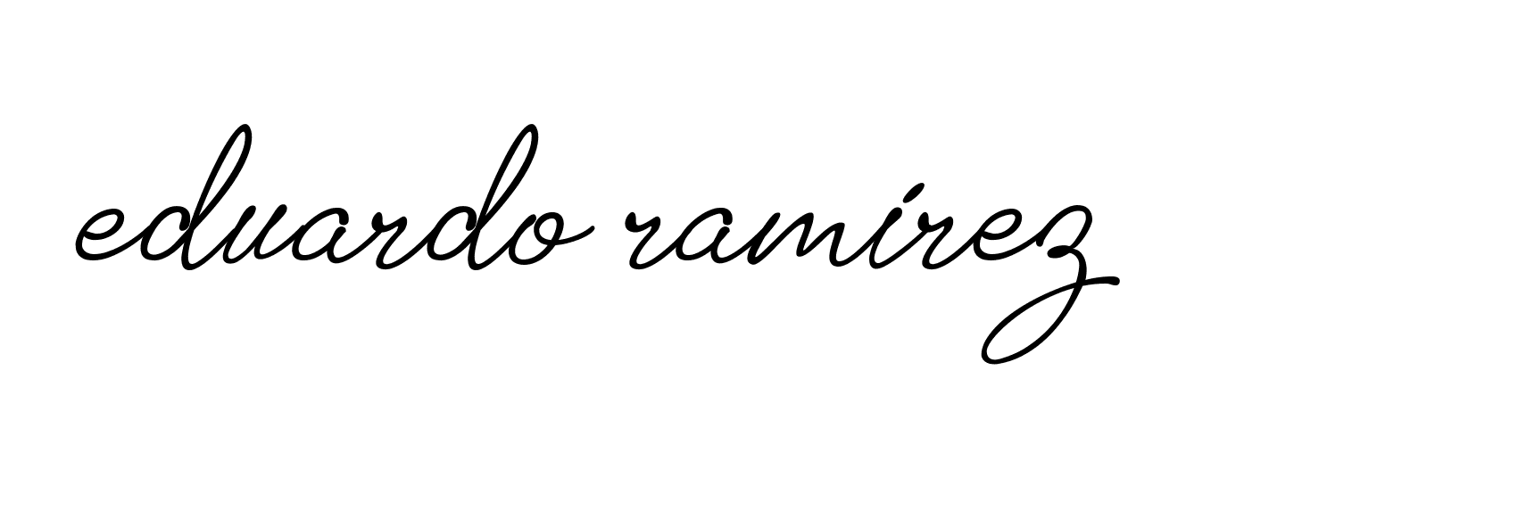 Signature of eduardo-ramirez