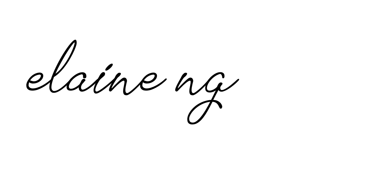 Signature of elaine-ng