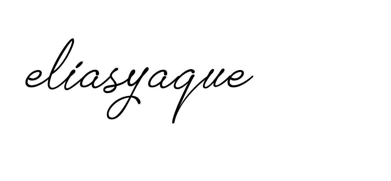 Signature of eliasyaque