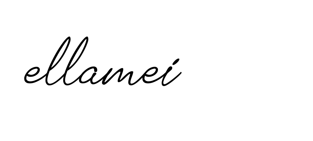 Signature of ellamei