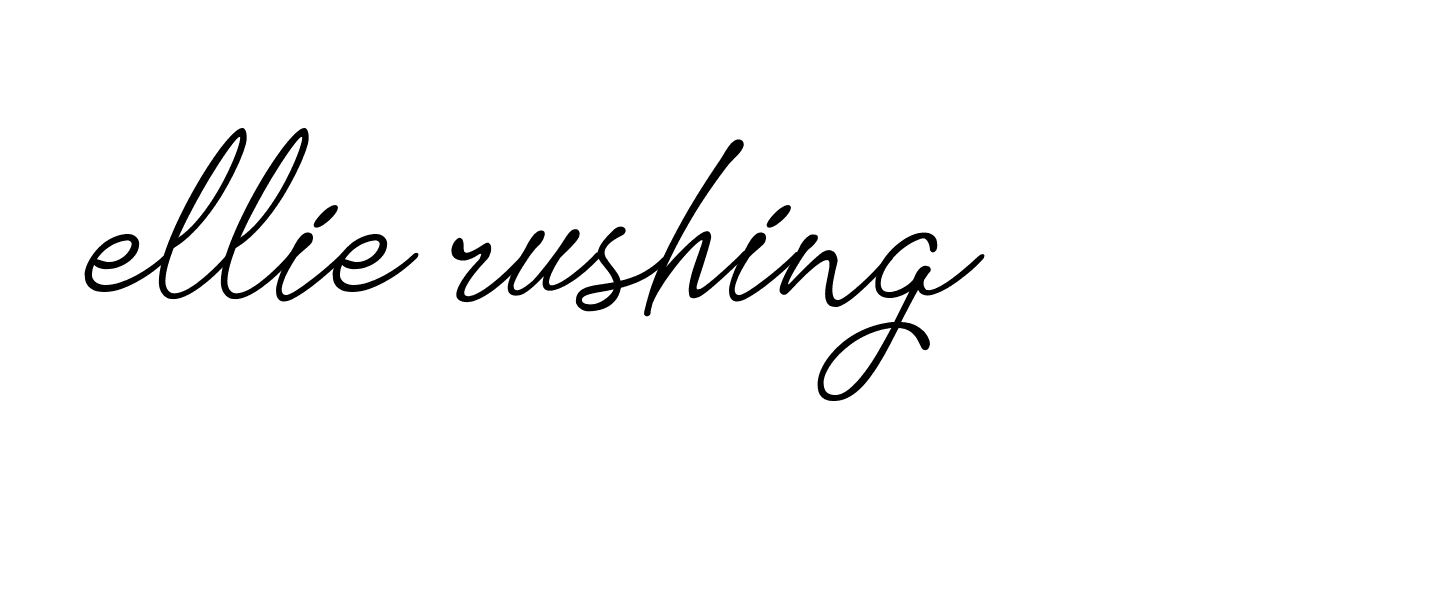 Signature of ellie-rushing