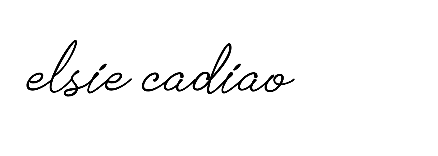 Signature of elsie-cadiao