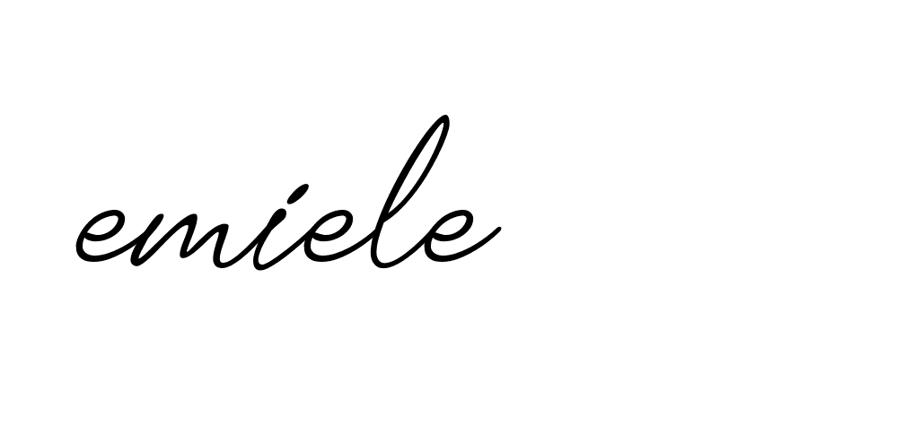 Signature of emiele