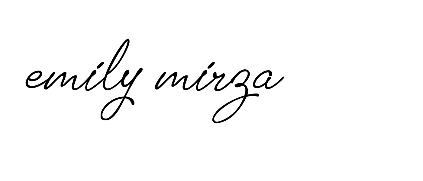 Signature of emily-mirza