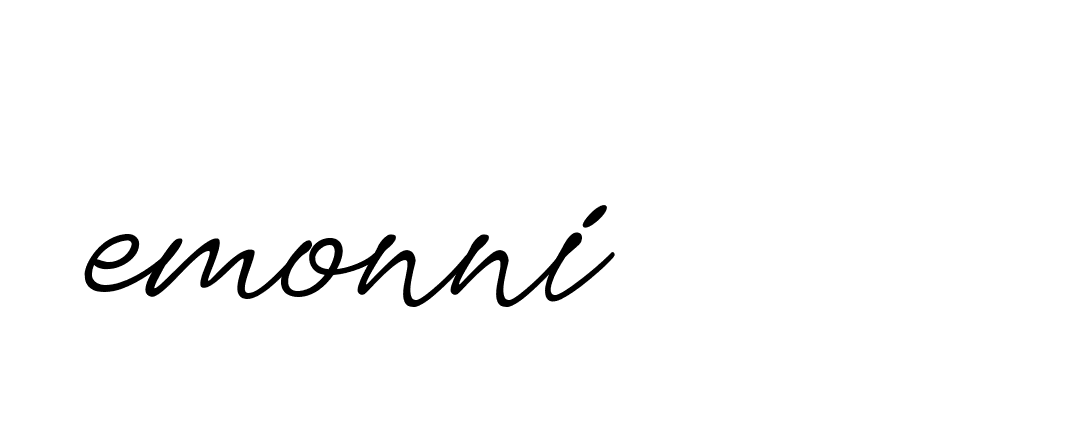 Signature of emonni