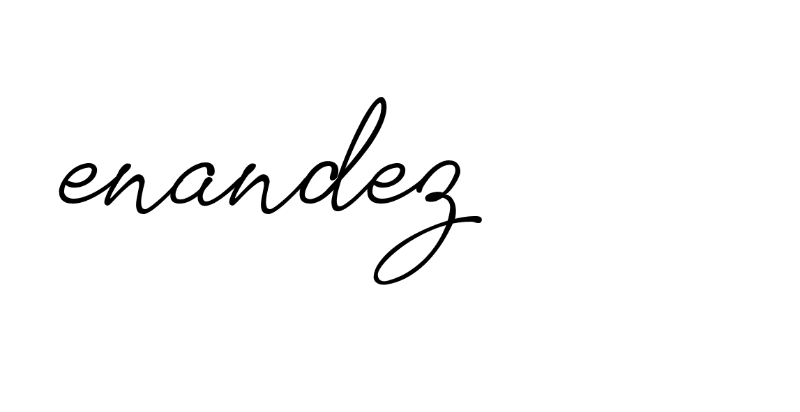 Signature of enandez