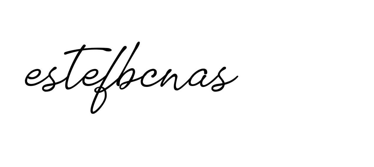 Signature of estefbcnas