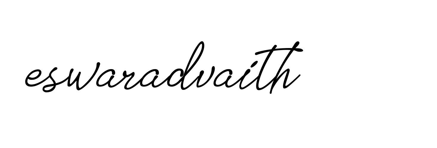 Signature of eswaradvaith