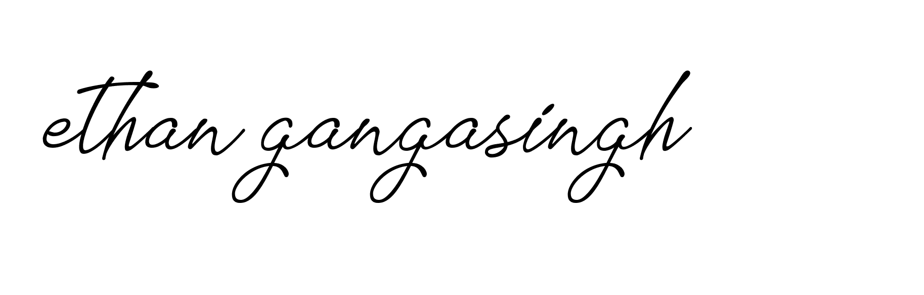 Signature of ethan-gangasingh