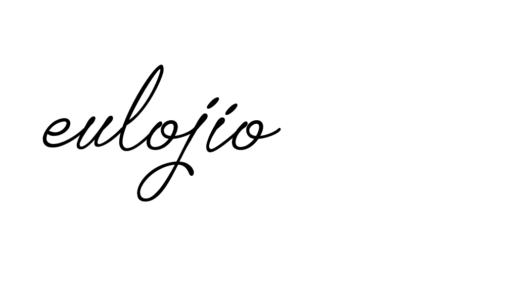 Signature of eulojio