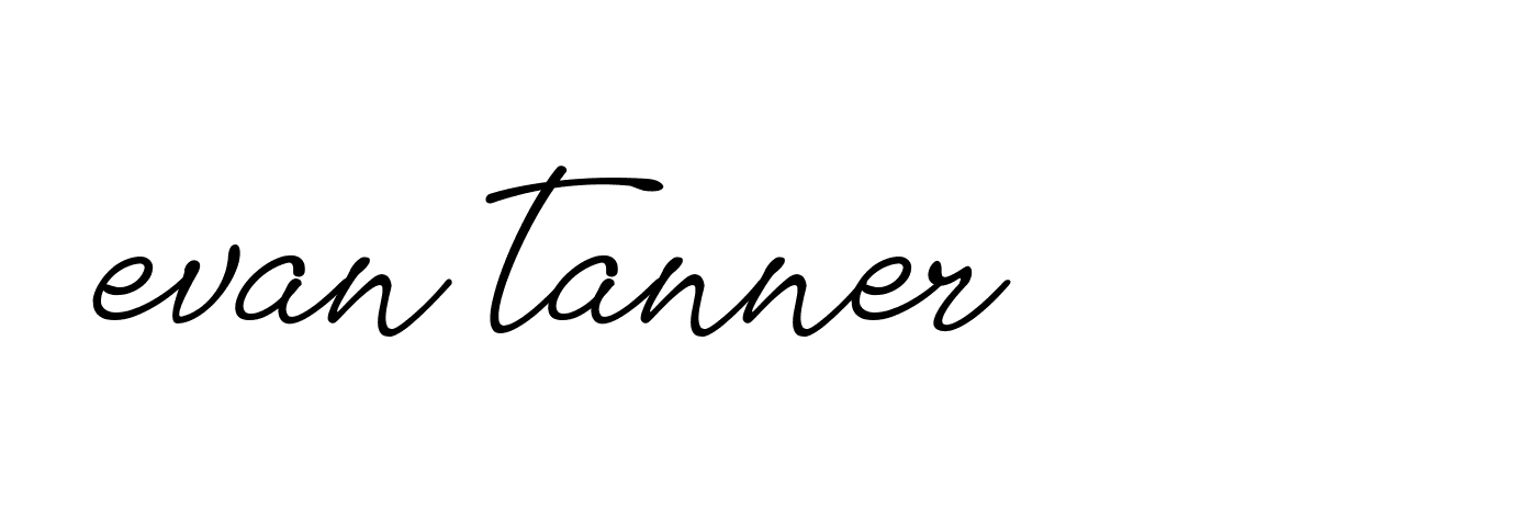 Signature of evan-tanner