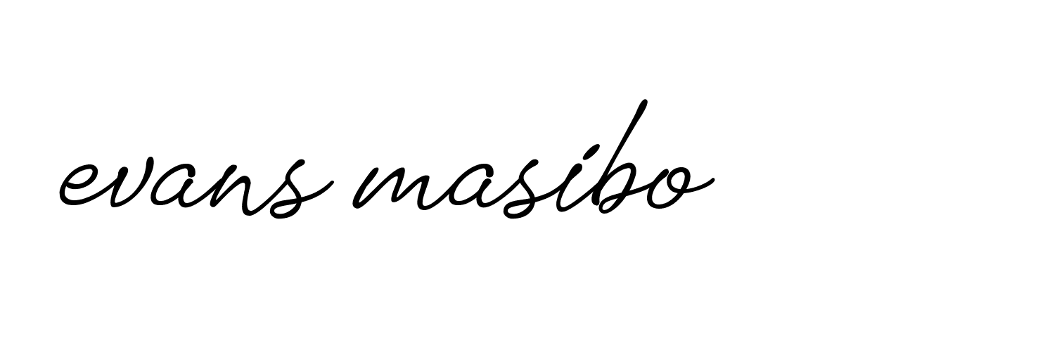 Signature of evans-masibo