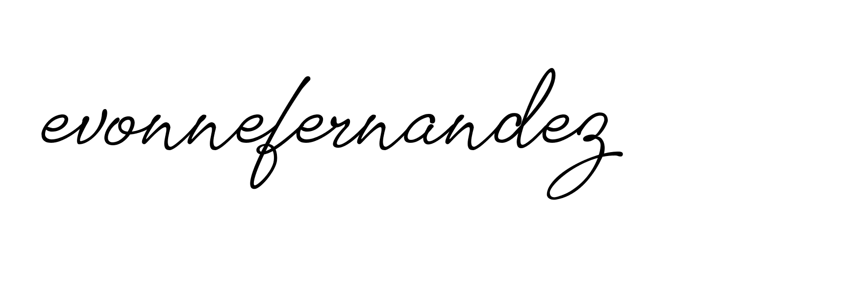 Signature of evonnefernandez