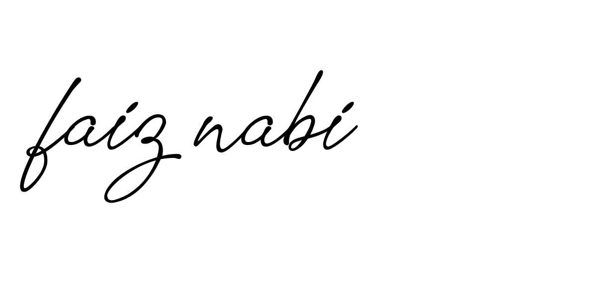 Signature of faiz-nabi