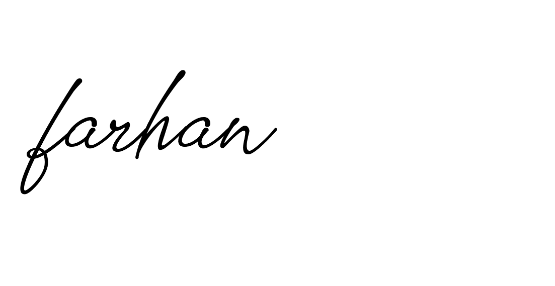 Signature of farhan-