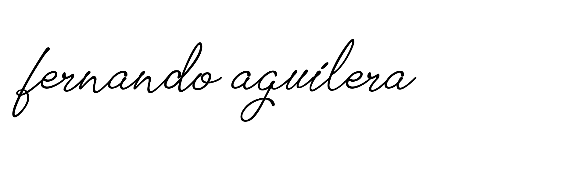 Signature of fernando-aguilera