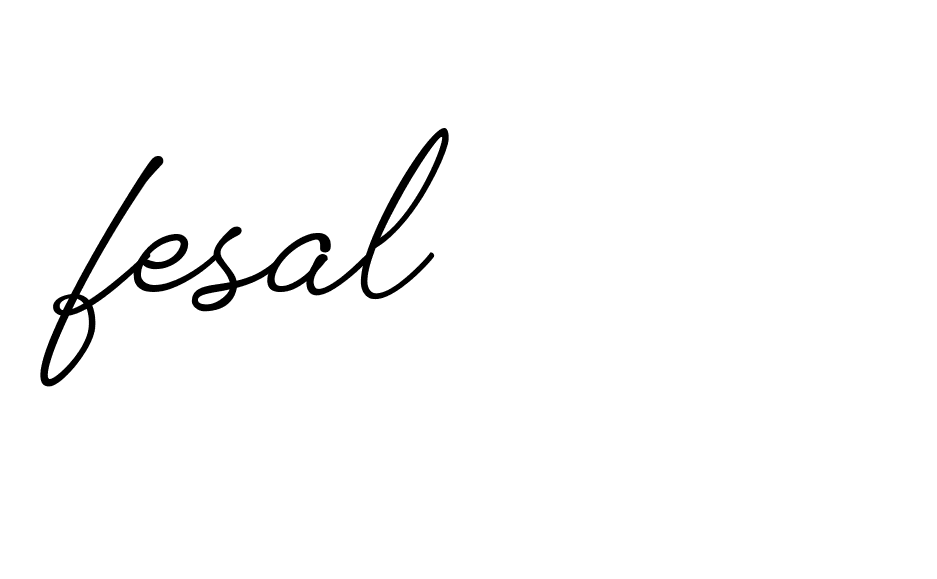 Signature of fesal