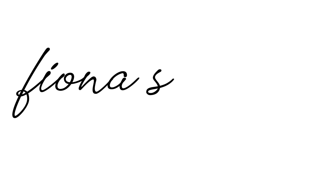 Signature of fiona-s