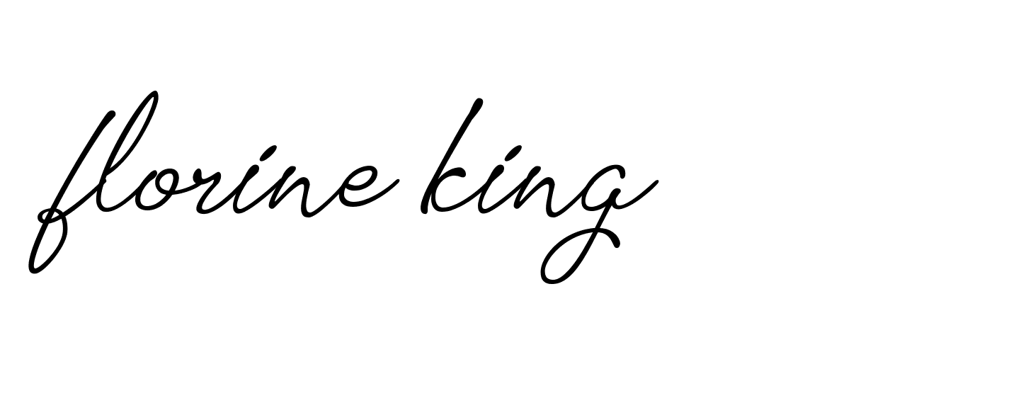 Signature of florine-king