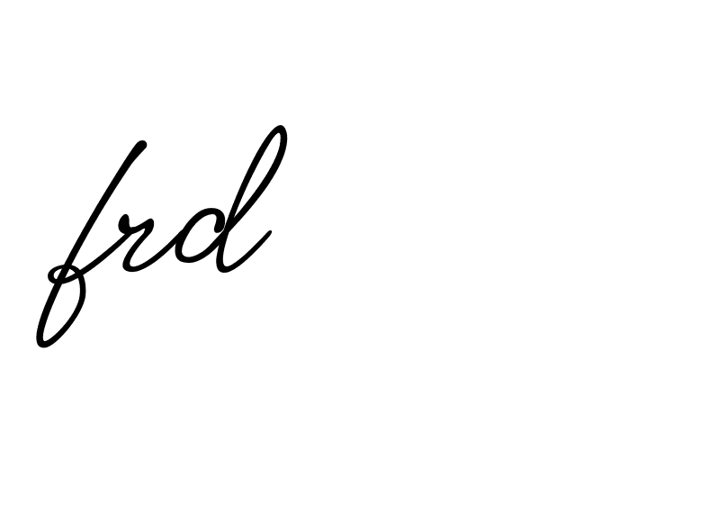 Signature of frd