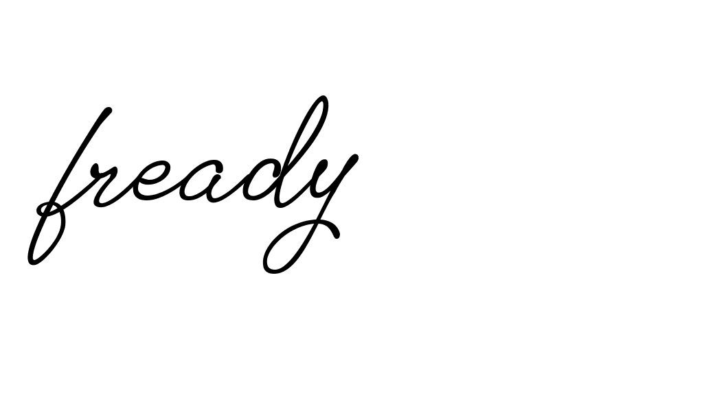 Signature of fready