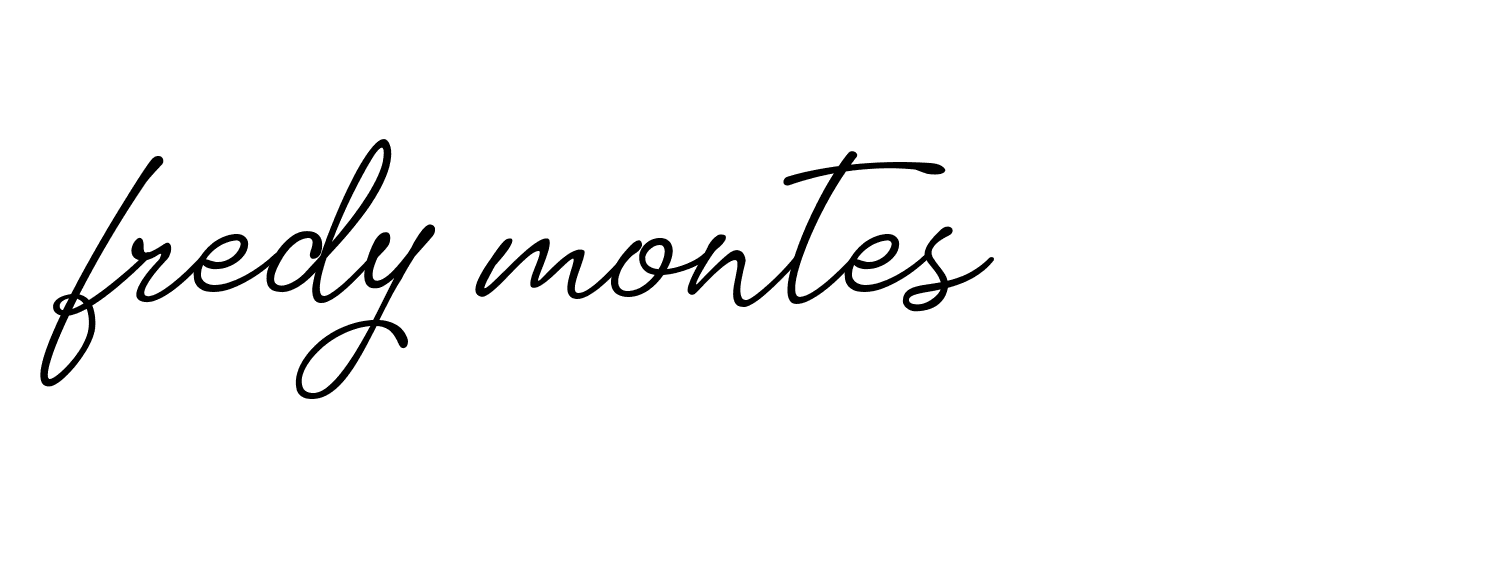 Signature of fredy-montes