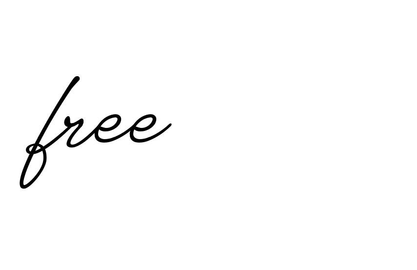 Signature of free