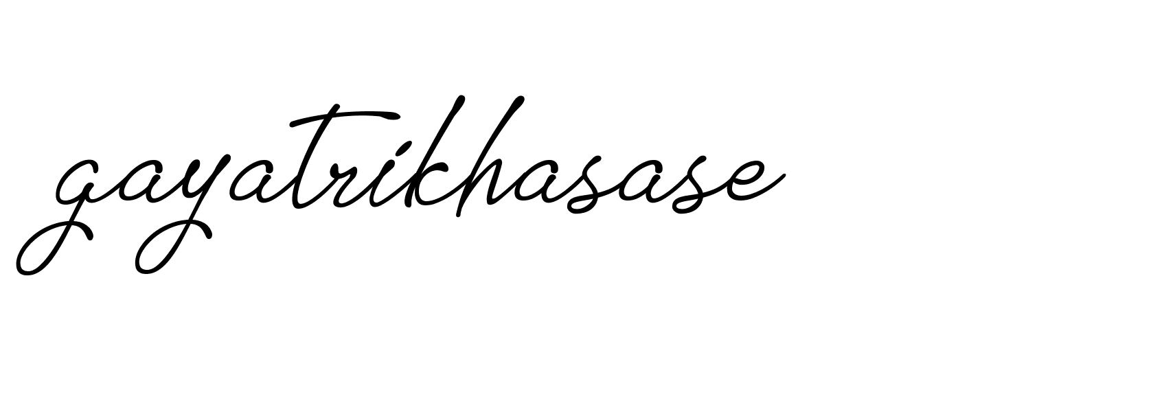 Signature of gayatrikhasase-