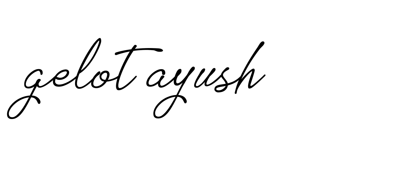 Signature of gelot-ayush