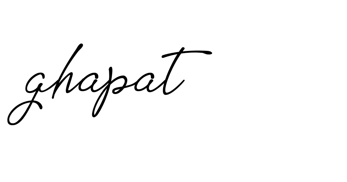 Signature of ghapat