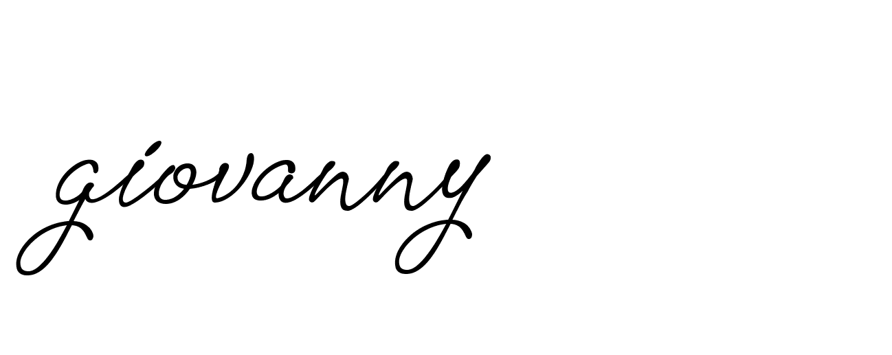 Signature of giovanny-