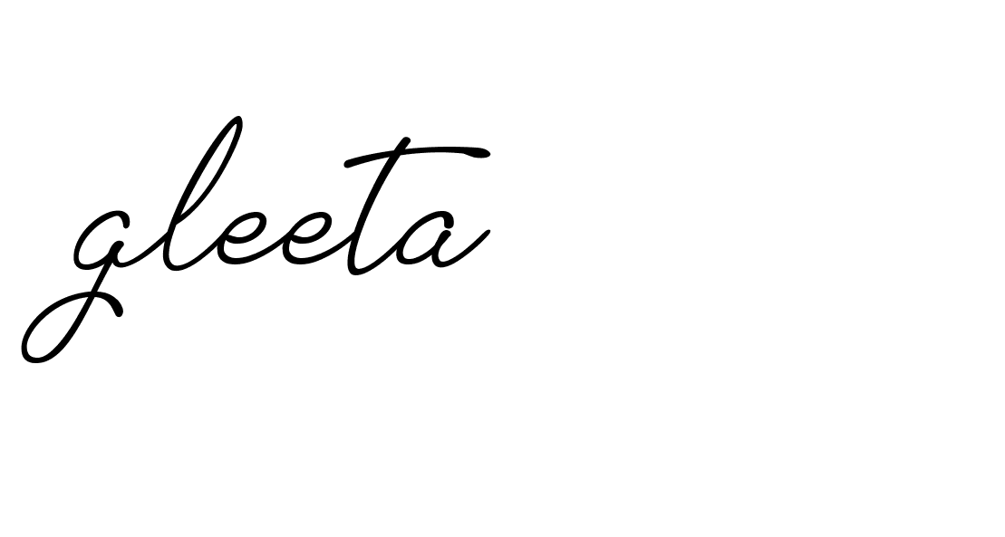 Signature of gleeta-