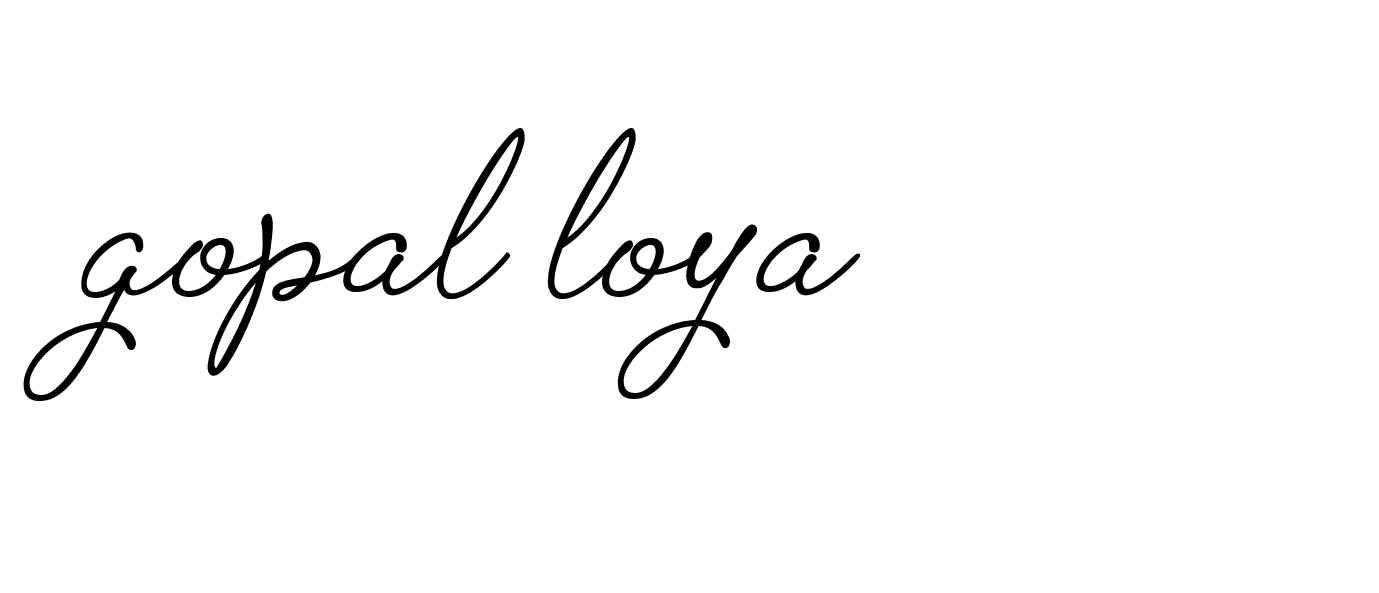 Signature of gopal-loya