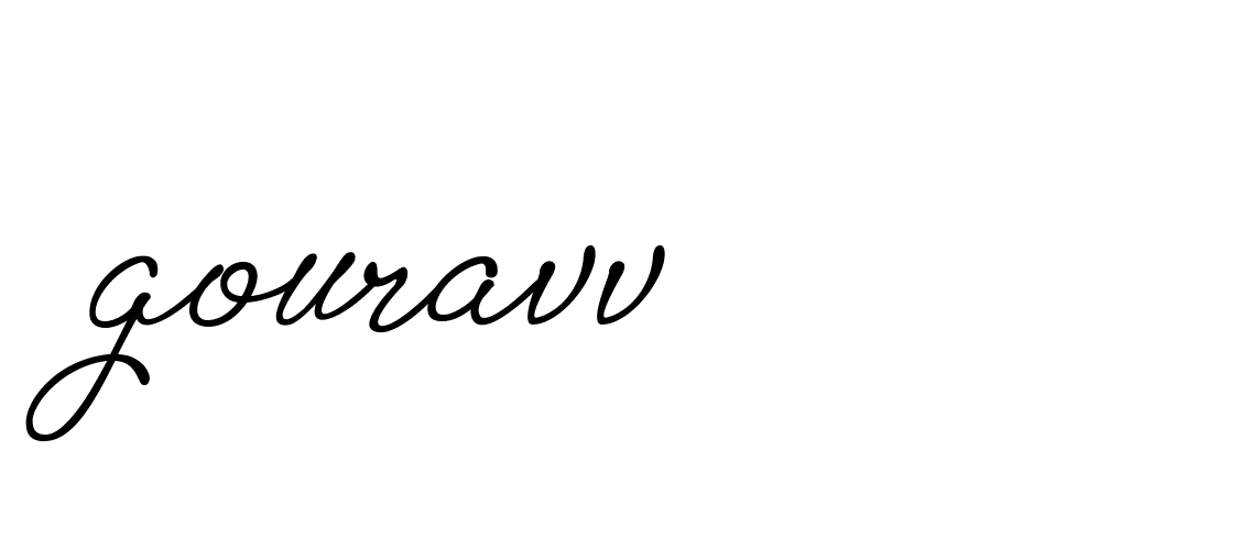 Signature of gouravv