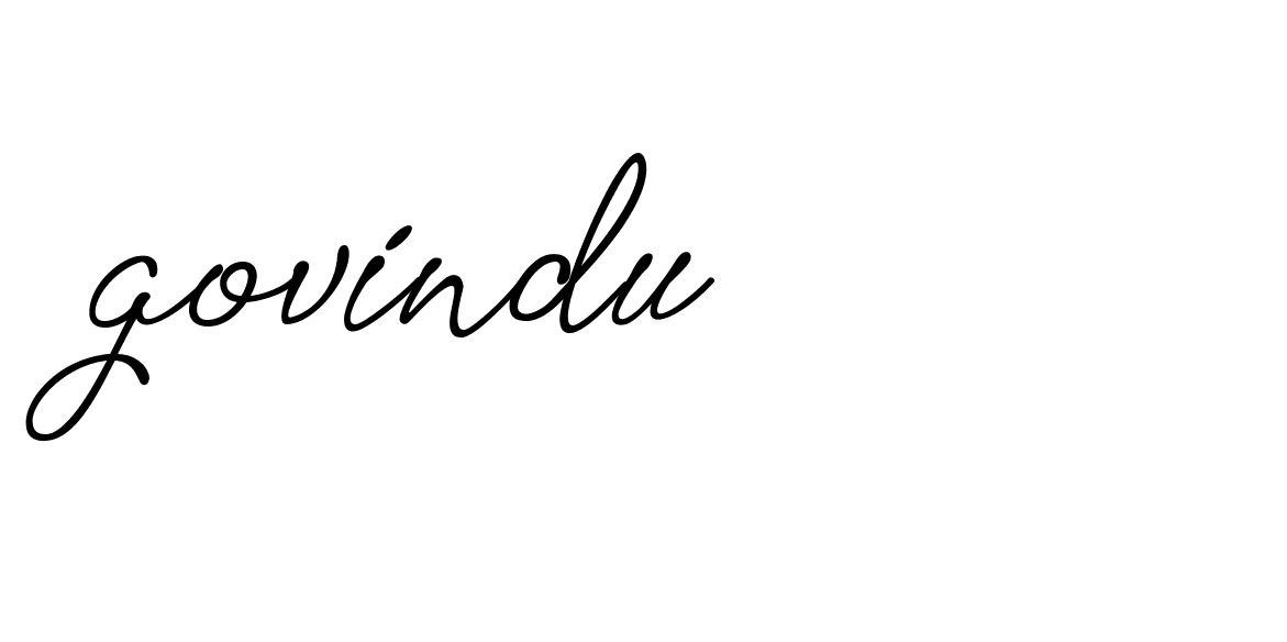 Signature of govindu