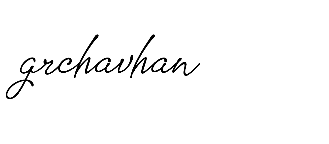 Signature of grchavhan