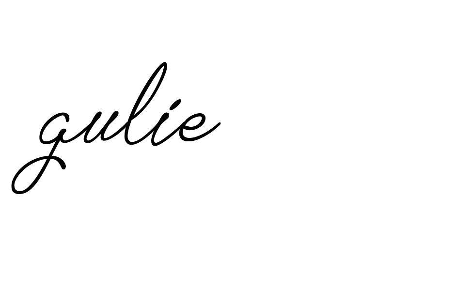 Signature of gulie