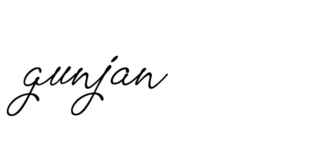 Signature of gunjan