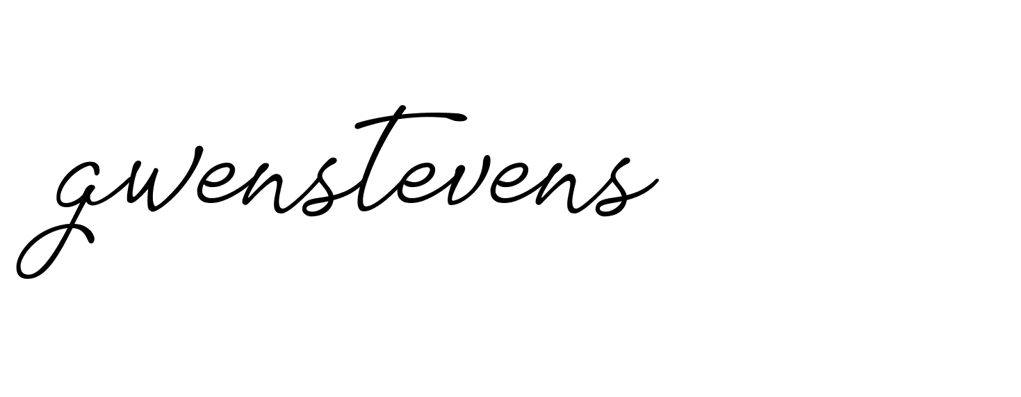 Signature of gwenstevens