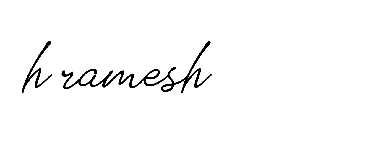 Signature of h-ramesh-