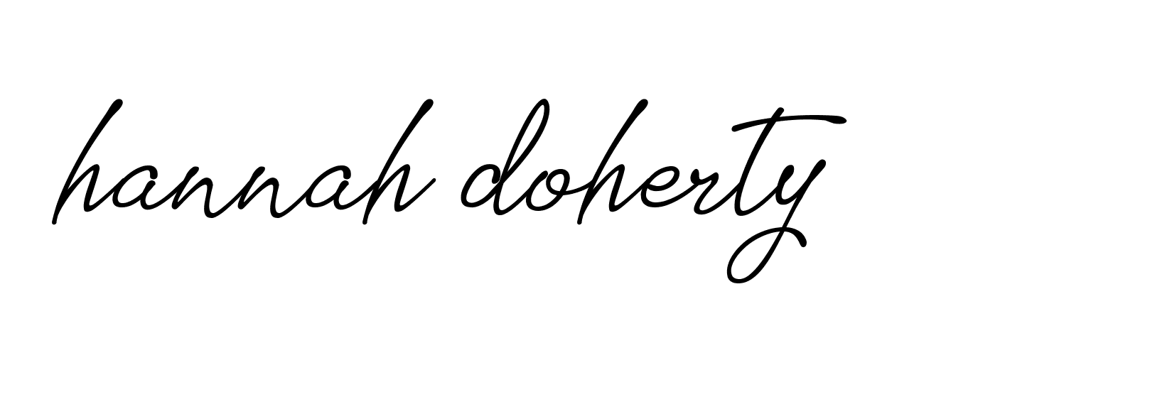 Signature of hannah-doherty