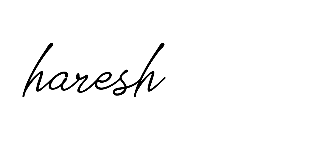 Signature of haresh