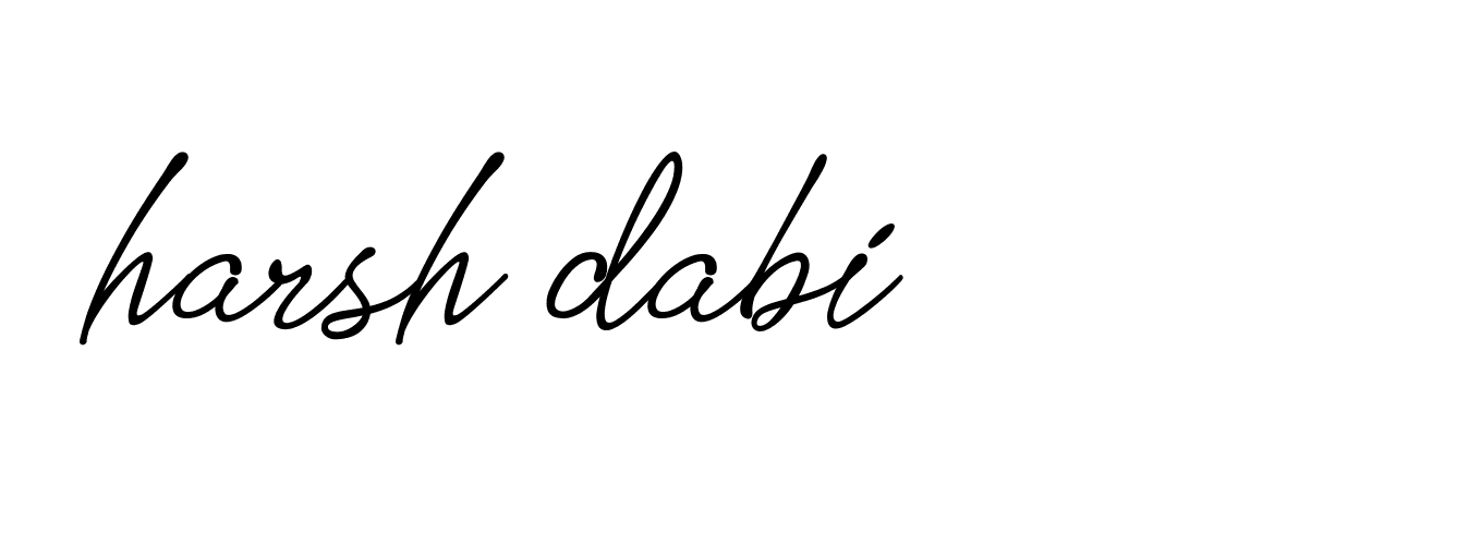 Signature of harsh-dabi-